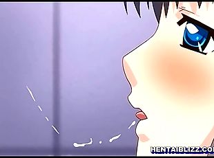 Murid perempuan, "hentai", Mandi (Shower)
